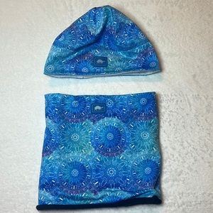 Kids Turtle Fur Winter Hat and Neck Gaiter